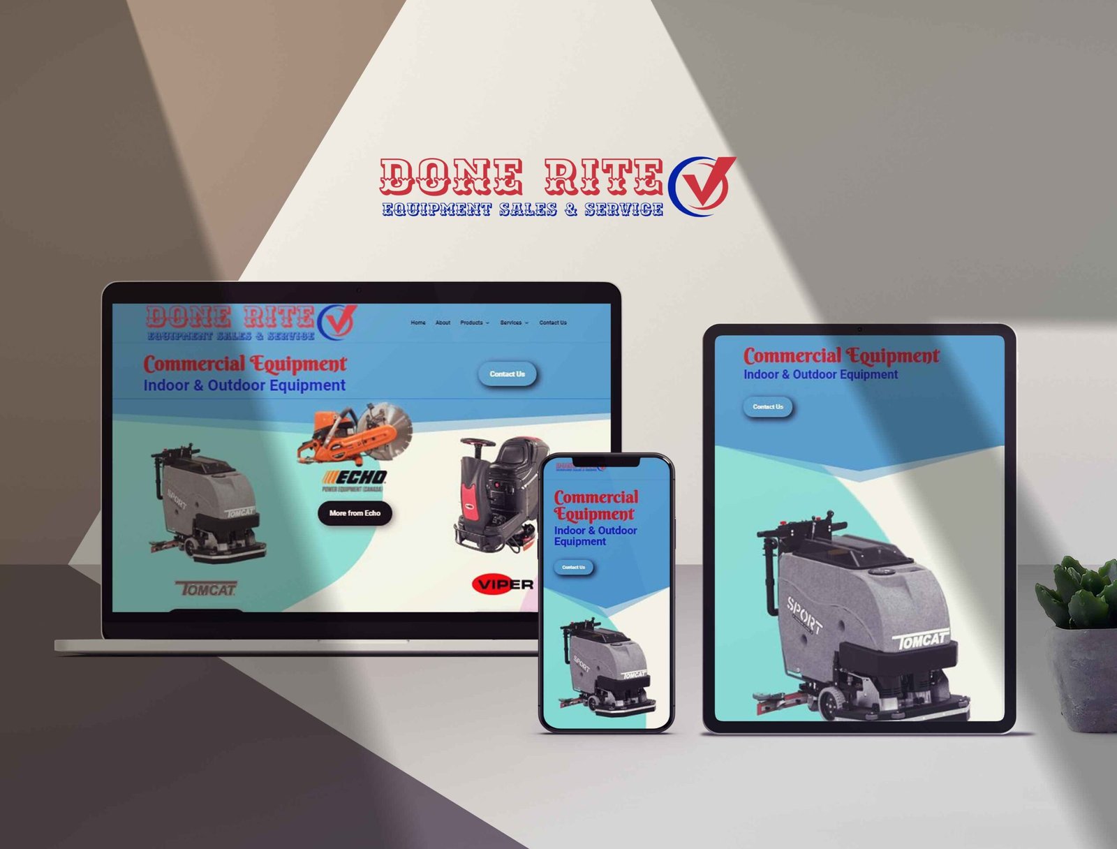 Done Rite Website Portfolio