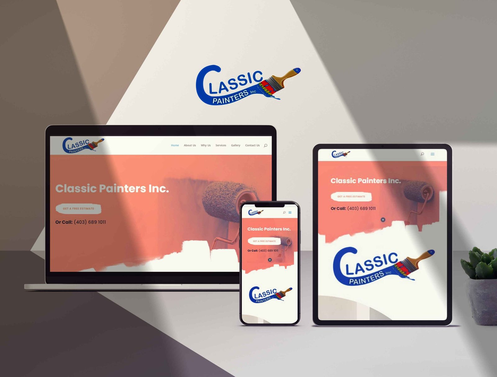 Classic Painters Website Portfolio