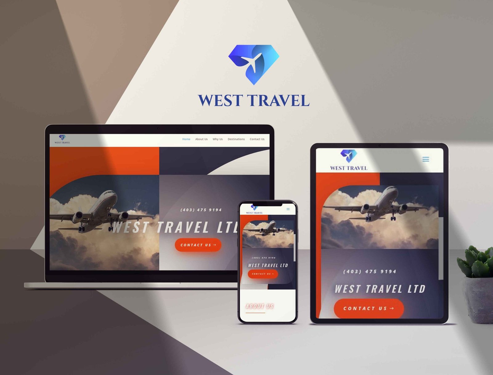 West Travel Website Portfolio